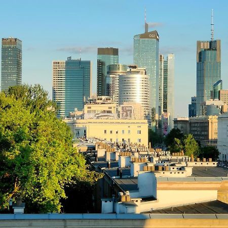 Nowolipki Studio, City Center Skyline View - Warsawstay Exteriör bild
