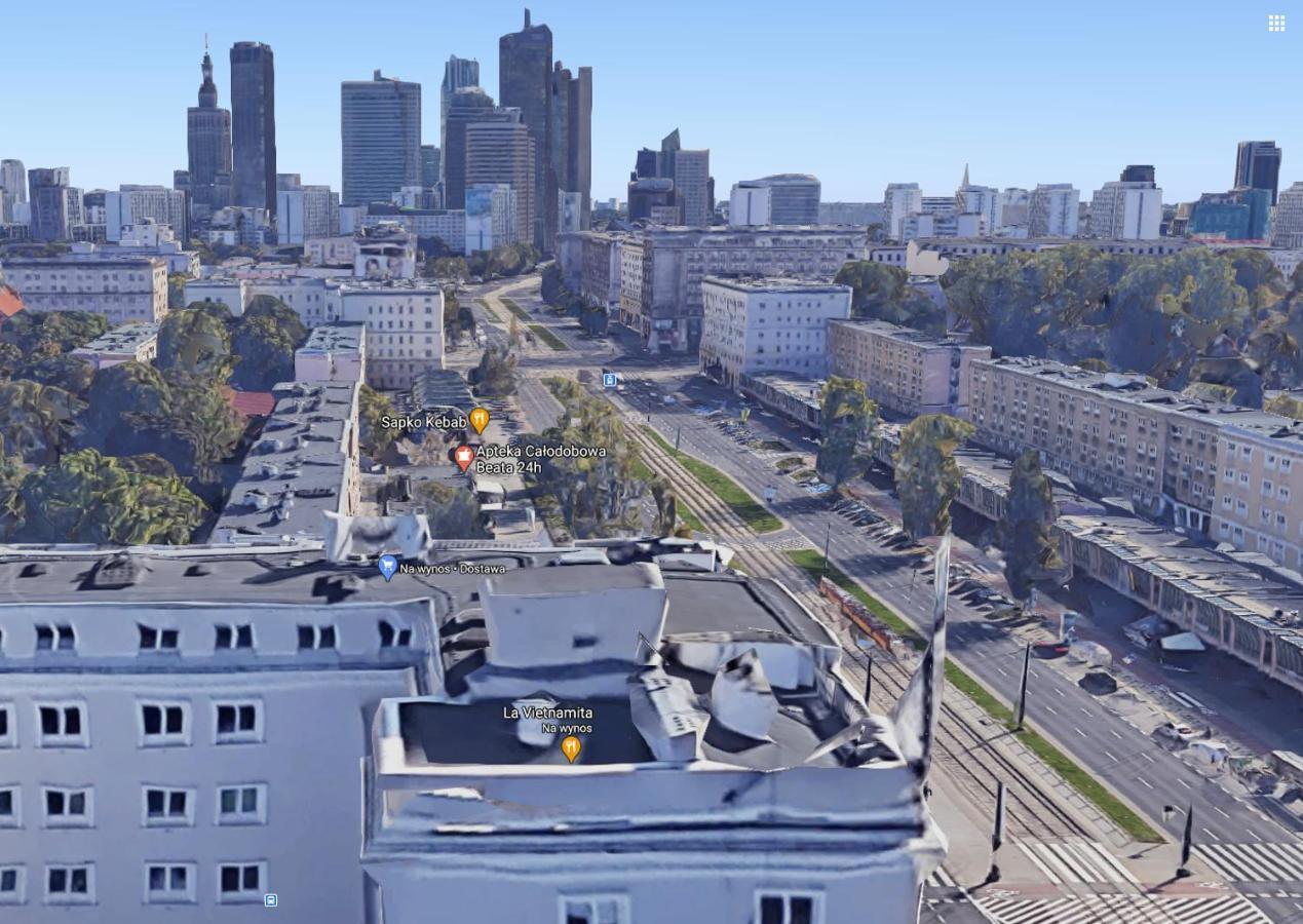 Nowolipki Studio, City Center Skyline View - Warsawstay Exteriör bild