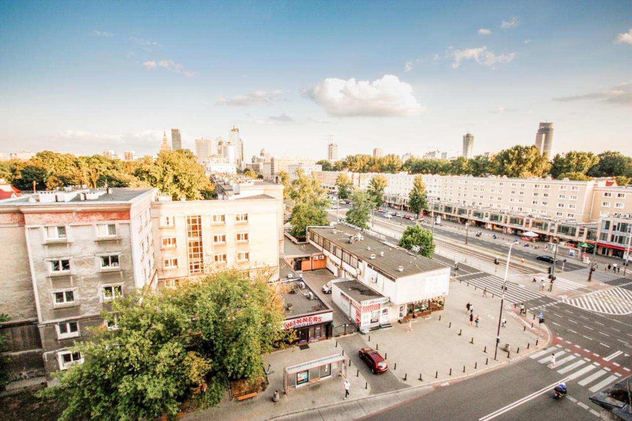 Nowolipki Studio, City Center Skyline View - Warsawstay Exteriör bild
