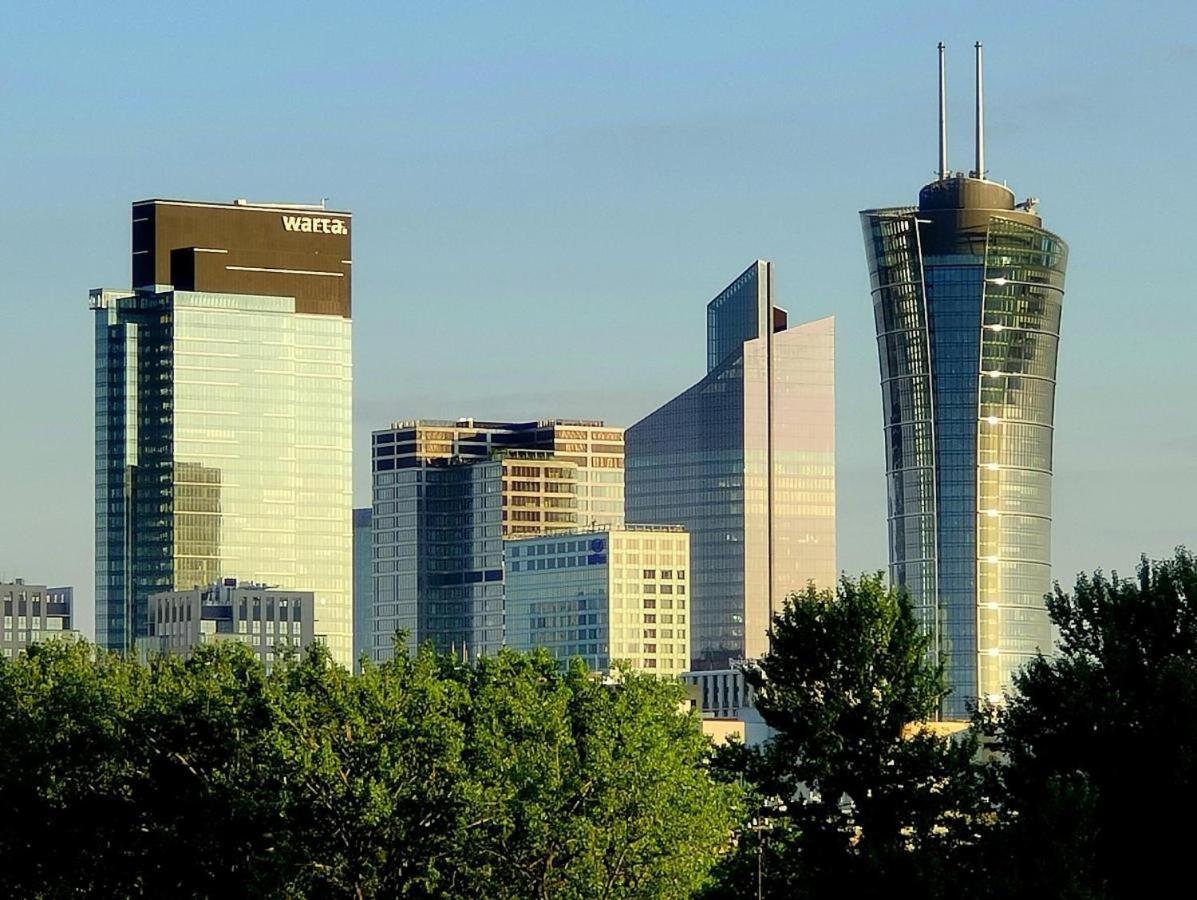 Nowolipki Studio, City Center Skyline View - Warsawstay Exteriör bild